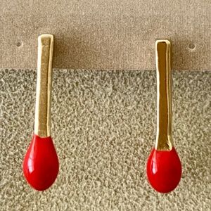 UNO de 50 Gold-Plated Earrings "A PERFECT MATCH".